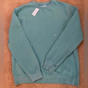 NWT Pacsun Men’s Small Sweatshirt Aqua Green Crewneck